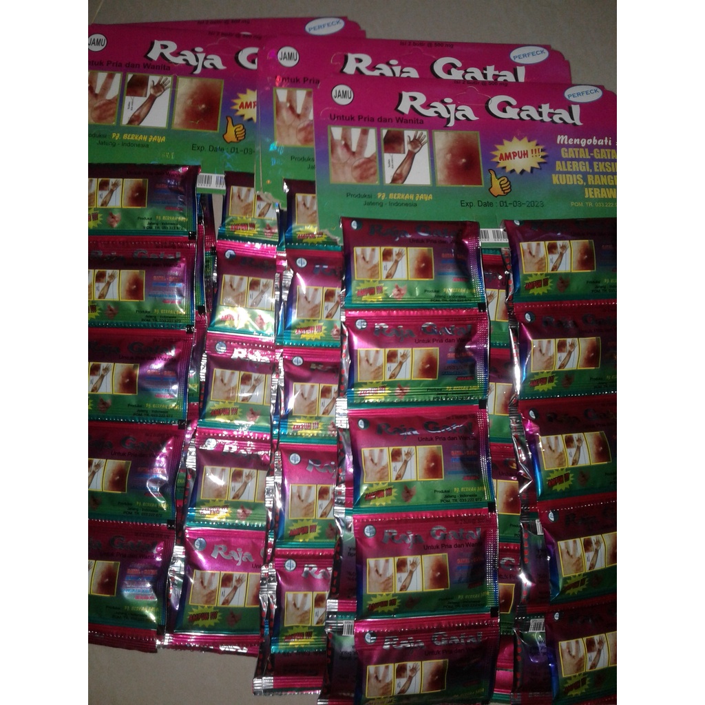 paket 100 hanger kapsul raja gatal original