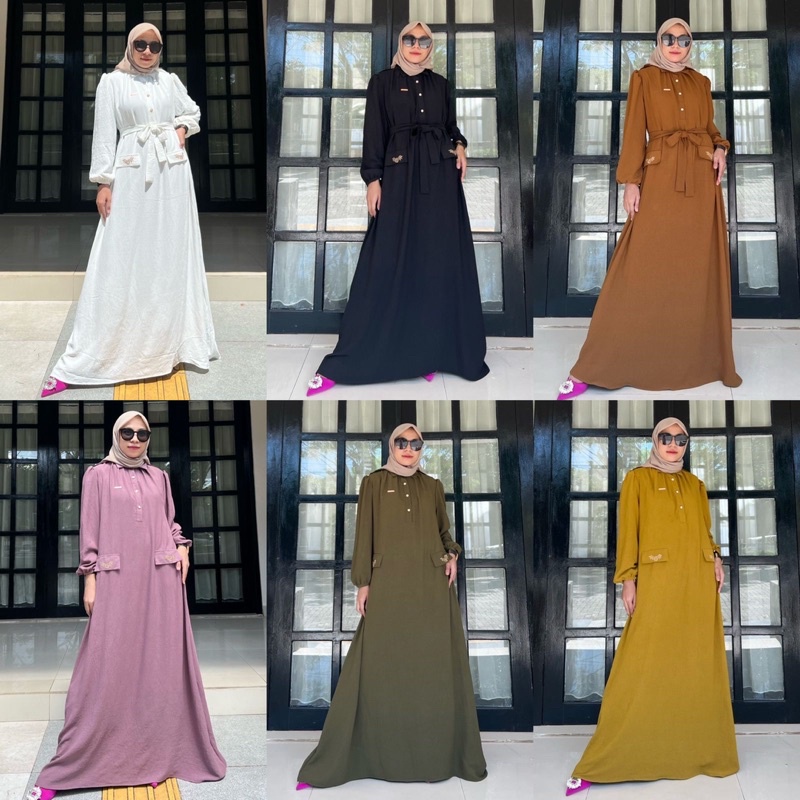Seila Dress by Iyaluna Hijab