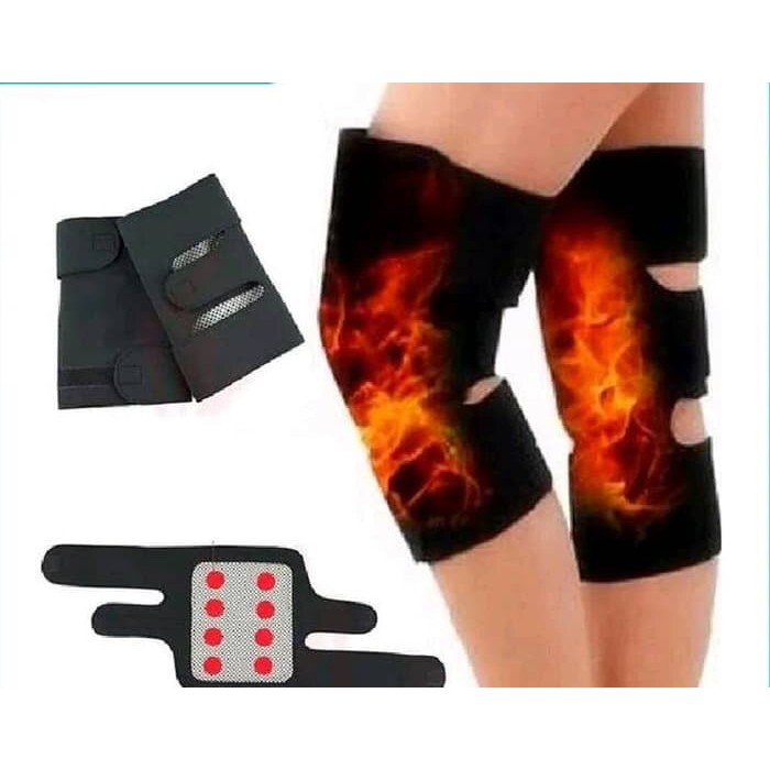 ALAT TERAPI LUTUT SABUK PEMANAS LUTUT KNEE PAD MAGNETIC THERAPY DEKER LUTUT