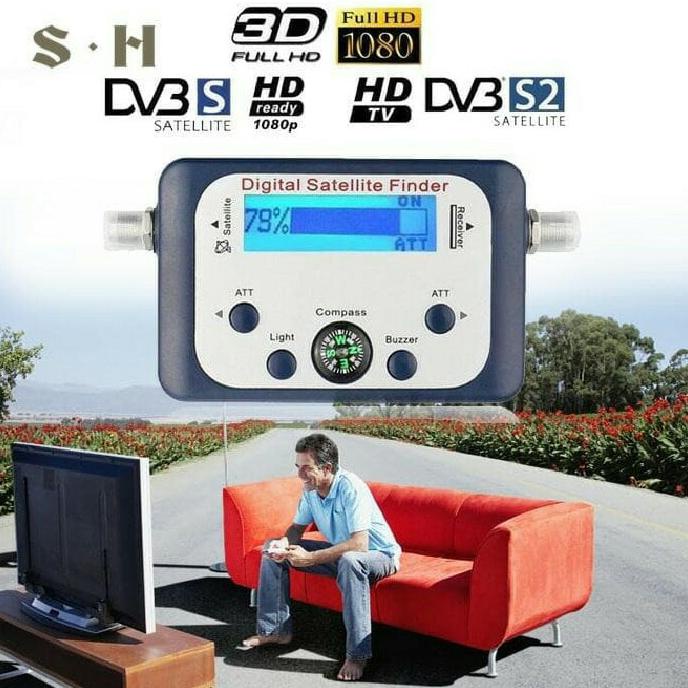 $+$+$+$+] Satelite Finder Digital Satellite Finder Signal Pencari Sinyal Satelit