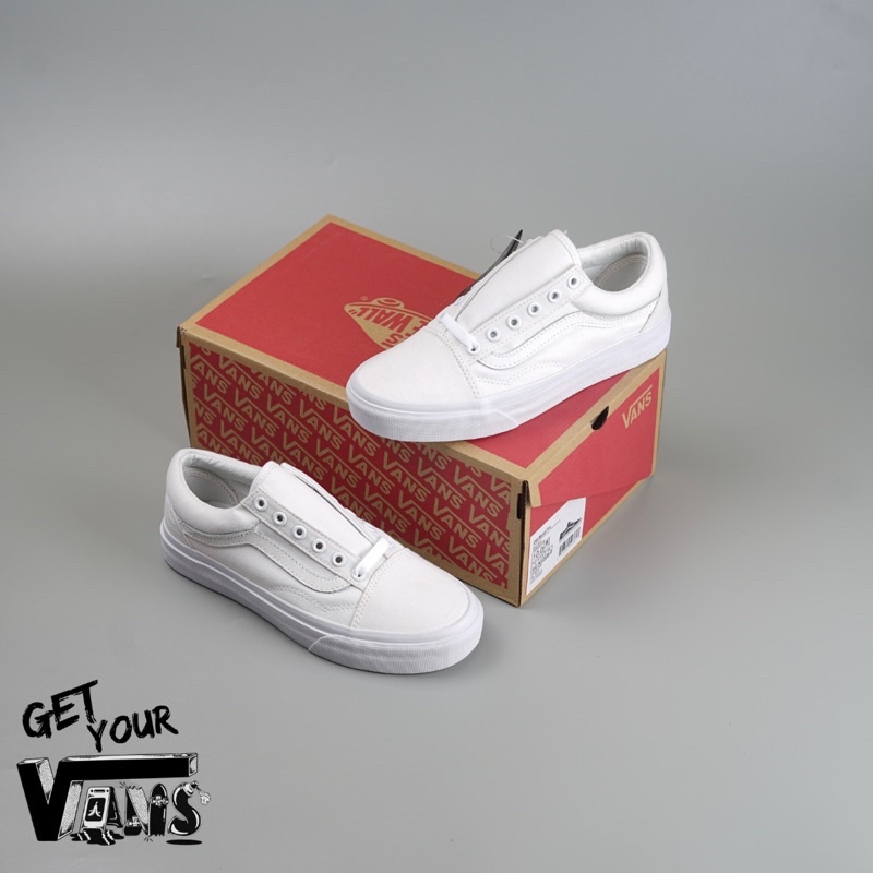 Vans Old Skool True White Original 100% Bnib