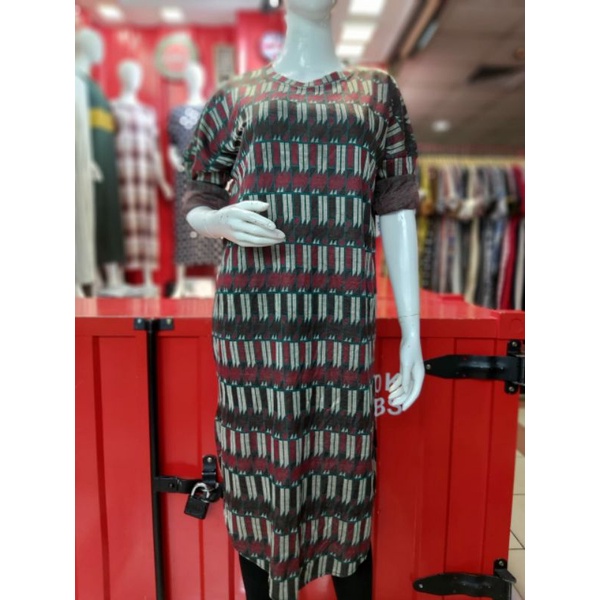 COD MODEL TERBARU TUNIk KEKINIAN/TUNIK TERMURAH MOTIF GARIS SAMPING/TUNIk WANITA
