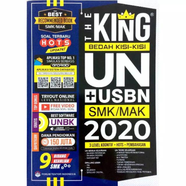 Buku The King Bedah Kisi Kisi Un Usbn Smk Mak 2020 Hots Unbk Wangsit Best Seller Shopee Indonesia