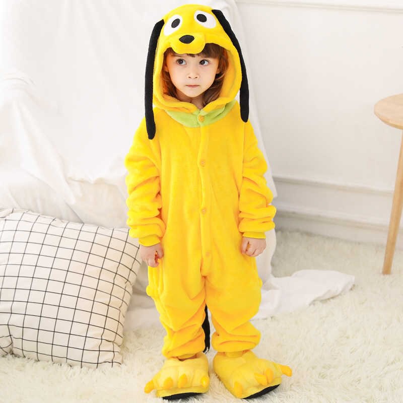 PIYAMA ONESIE KOSTUM KIGURUMI BAJU KID ANAK DISNEY MICKEY STITCH WINNIE DLL