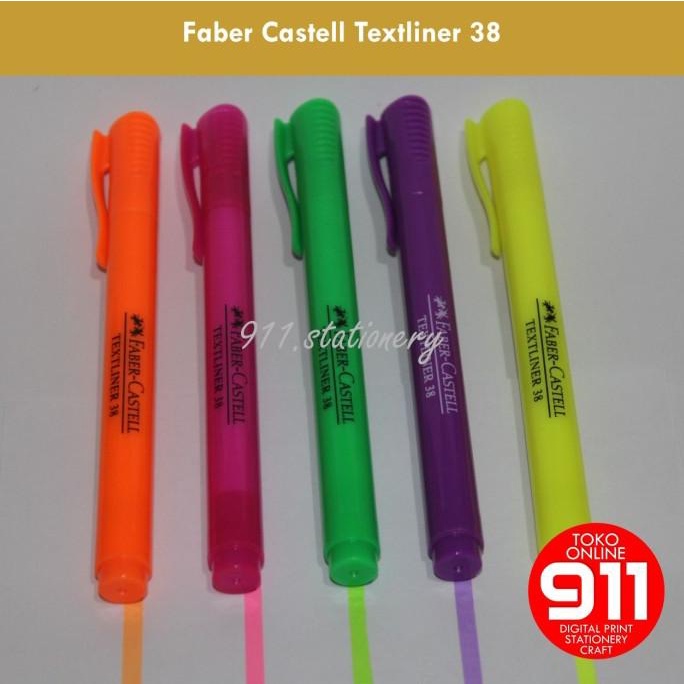 

STABILO FABER CASTELL TEXLINER 38