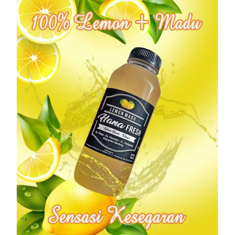 

LEMON Peras plus Madu MURNI 250 ml