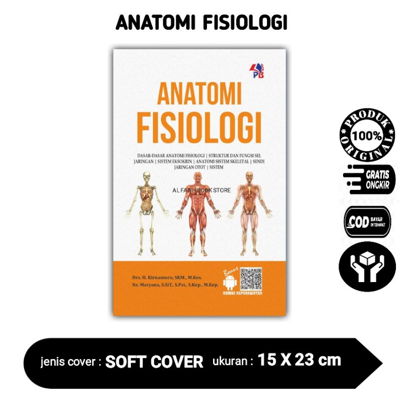 Jual Buku Keperawatan Kebidanan Anatomi Fisiologi Dasar Dasar Anatomi