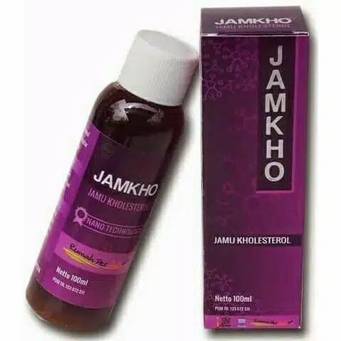 

Jamkho jamu kolesterol original minuman herbal menurunkan kolesterol asli original 100 ml