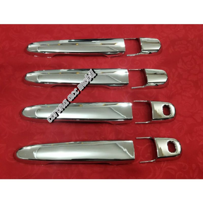 Cover handle mobil toyota avanza veloz 2019 keyless chrome