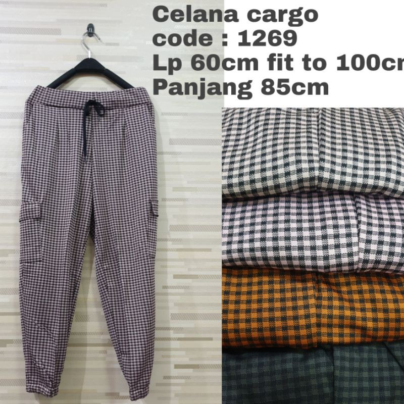 Celana Joger Cargo  wanita / celana joger wanita