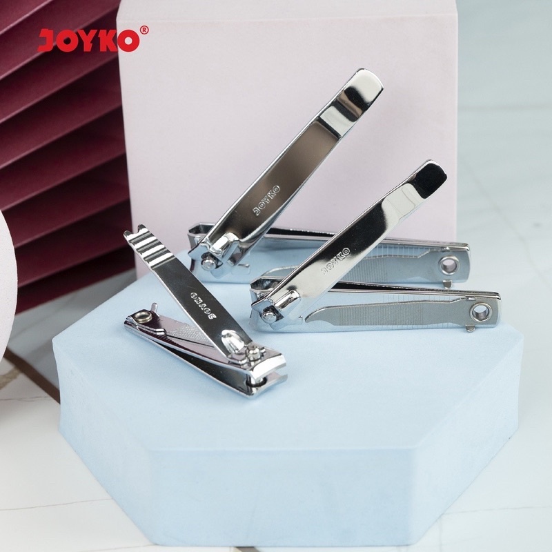 Joyko Nail Clipper Gunting Kuku Dewasa Tajam Berkualitas Stainless