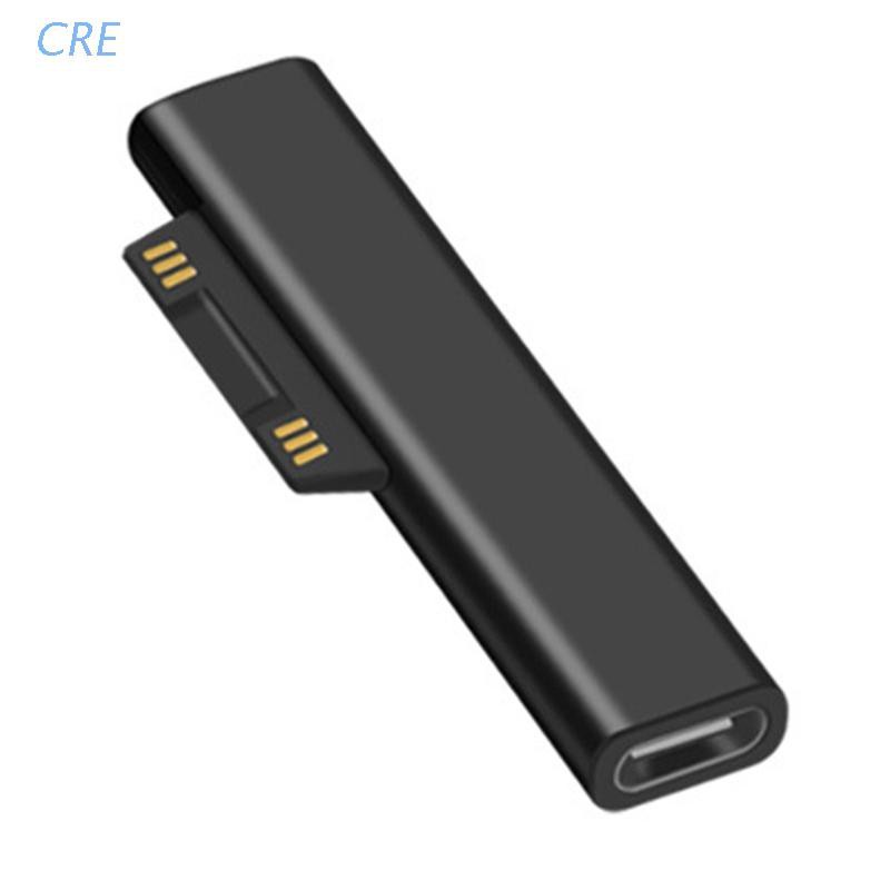 Cre Adapter Konverter Usb Tipe C Female Pd Untuk Surface Pro 3 4 5 6 Go