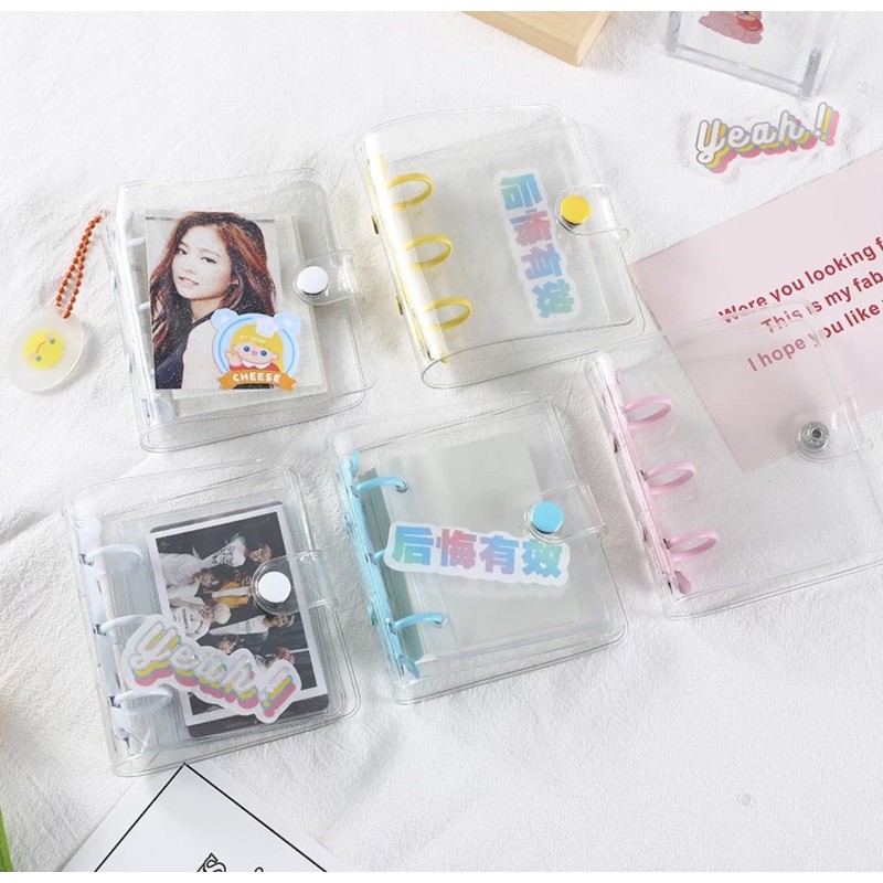 

Binder Mini 3 Ring / Binder Photocard / A7 (free stiker decor)