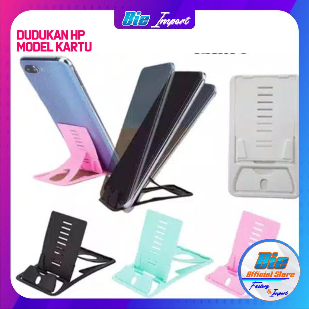 Stand Holder HP Portable Praktis Impor / Dudukan HP Portable Import