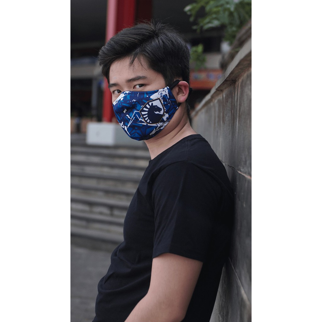 Masker Gaming Fullprint Ultimate Team Liquid