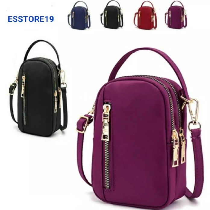 ESSTORE19- Tas Selempang Wanita Mini (Model Chibao Kapsul) / Tas  Jingjing  HIGH QUALITY