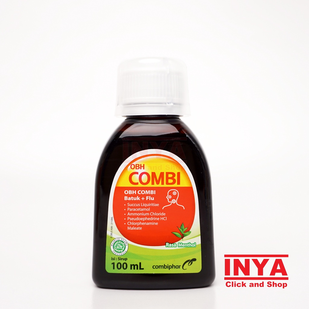 OBH COMBI BATUK DAN FLU RASA MENTHOL 100ml - Obat Batuk