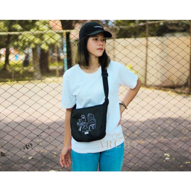 Tas Selempang Tas Distro Pria Wanita Sling Bag |Efg|Goks