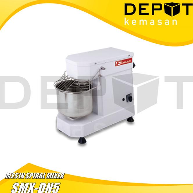 Mesin Pengaduk Adonan Roti Spiral Mixer Smx-Dn5 Fomac