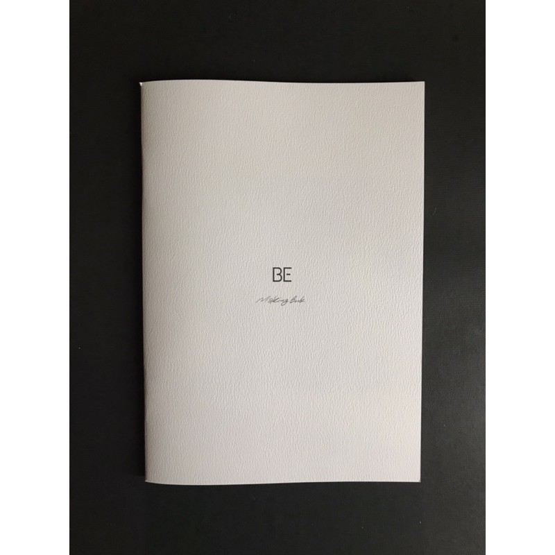 MAKING BOOK BTS BE ALBUM