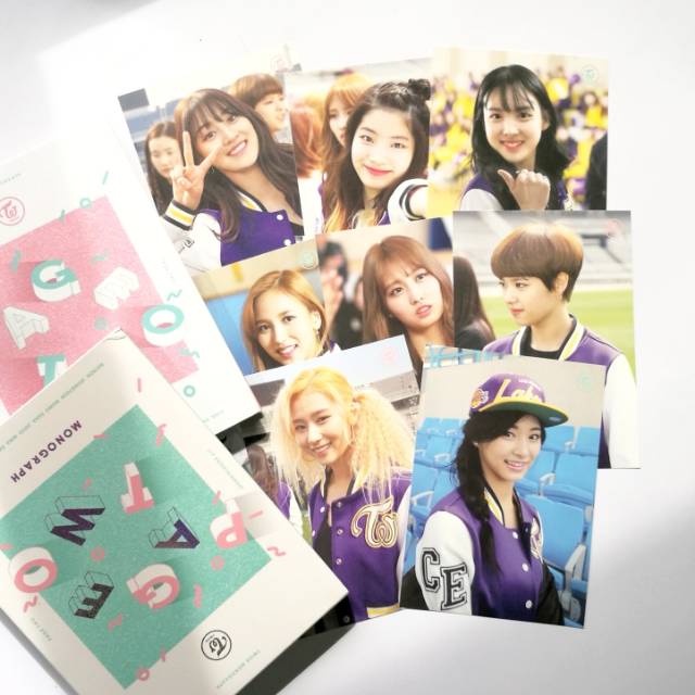 [SUPER RARE] TWICE PAGE TWO MONOGRAPH POSTCARD