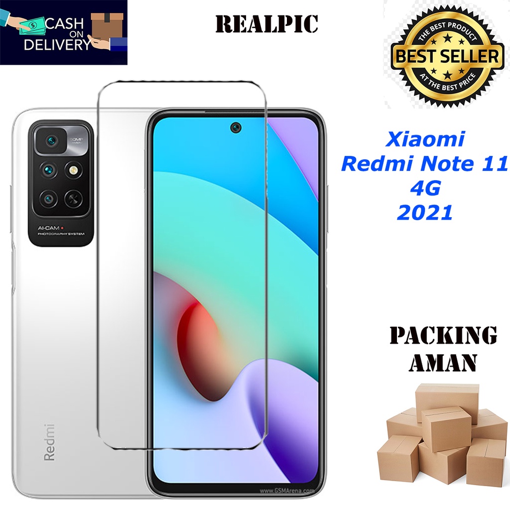 Tempered Glass Xiaomi Redmi Note 11 4G Screen Protector Anti Gores