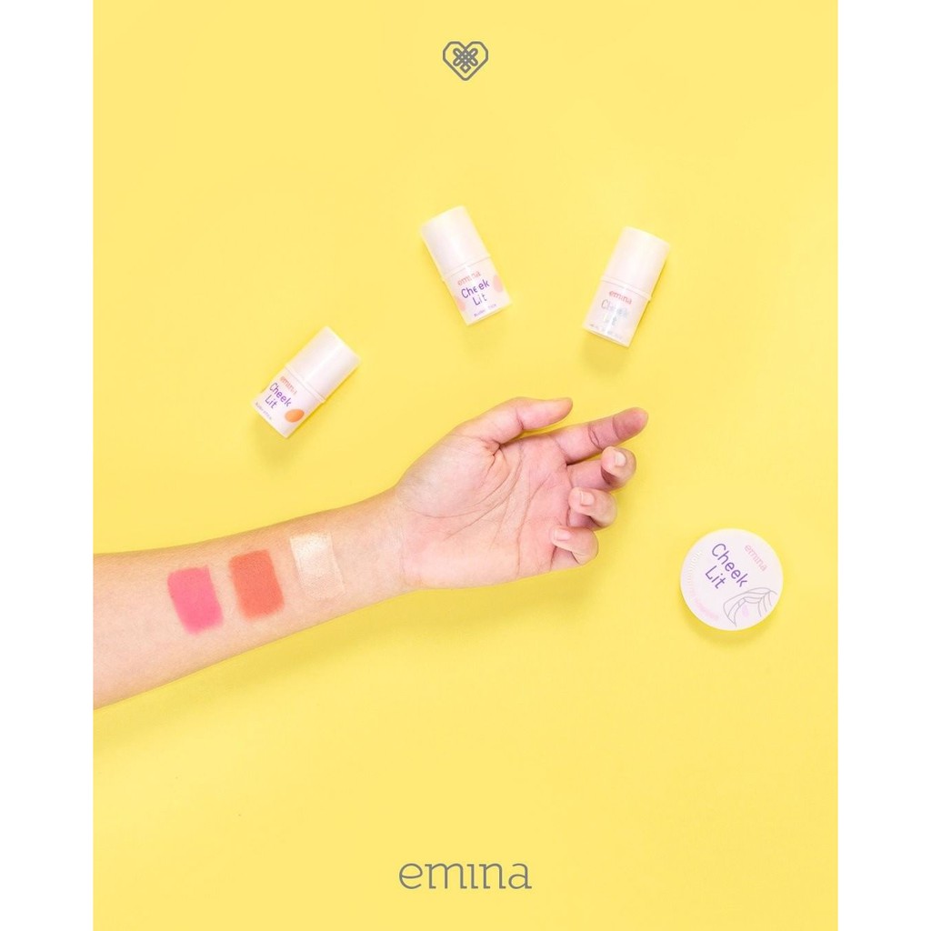 EMINA Cheek Lit Blush Stick / Highlighter Stick / Highlighter Powder