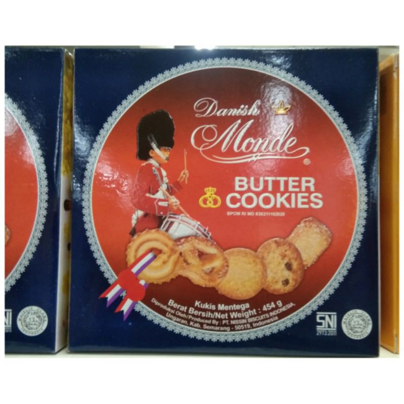 

Monde Butter Cookies 454gr