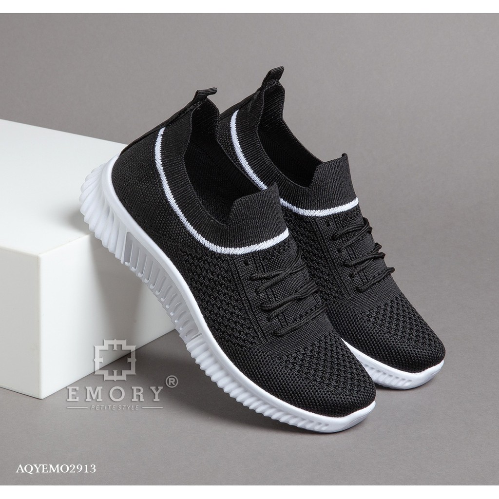 LINKSBANDUNG - EMORY   Flexknit  Sneakers AQYEMO2913 Sepatu Olahraga Wanita Rajut Tali Original