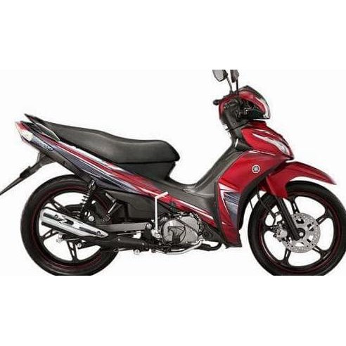 Stok Terbatas Striping Stiker Motor Yamaha Jupiter Z1 2012 Hitam