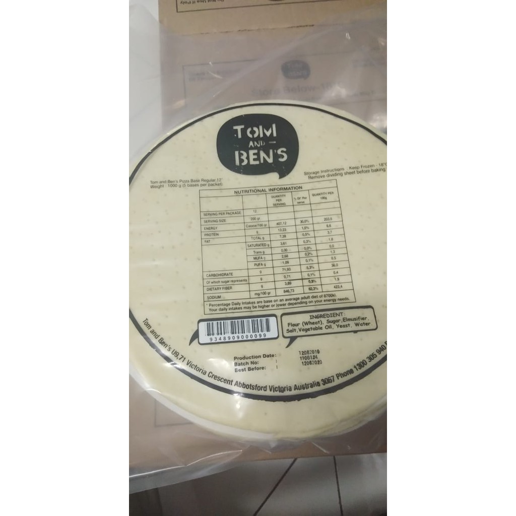 

Pizza Frozen 9 inchi