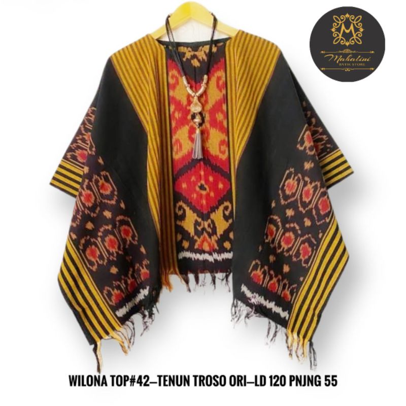 Atasan Batik Wanita Model Terbaru Wilona top By Mahalani Batik Store Tenun Troso ORI