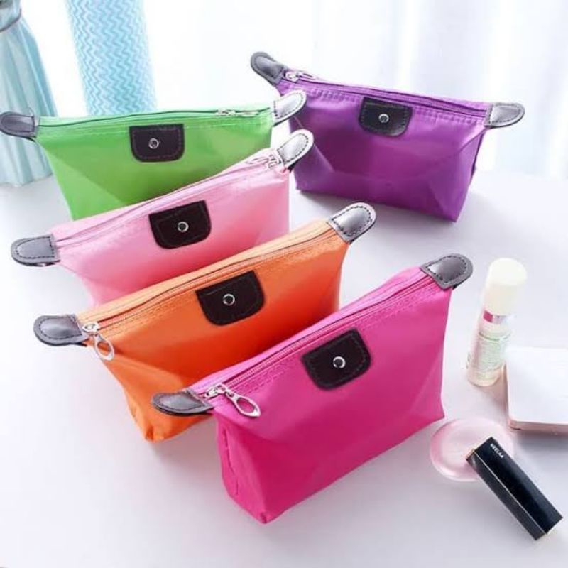 Pouch Kosmetik Lokal Tas Kosmetik Dompet Kosmetik Tas Make Up Penyimpanan Kosmetik