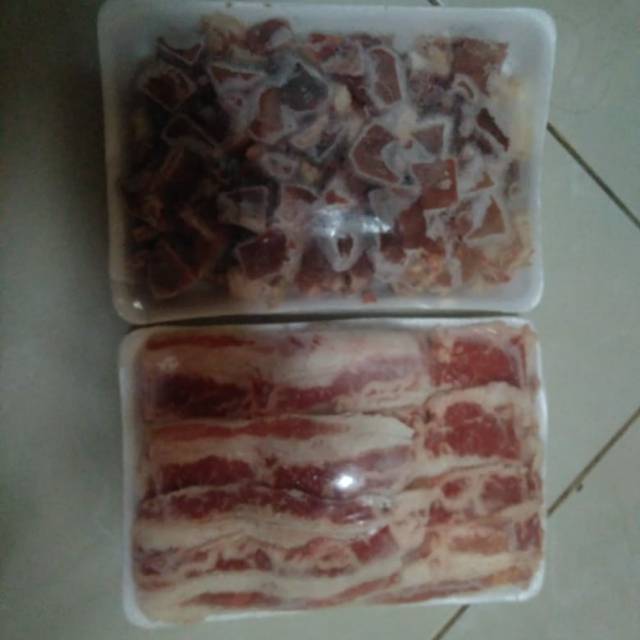 Daging Frozen slice +tetelan