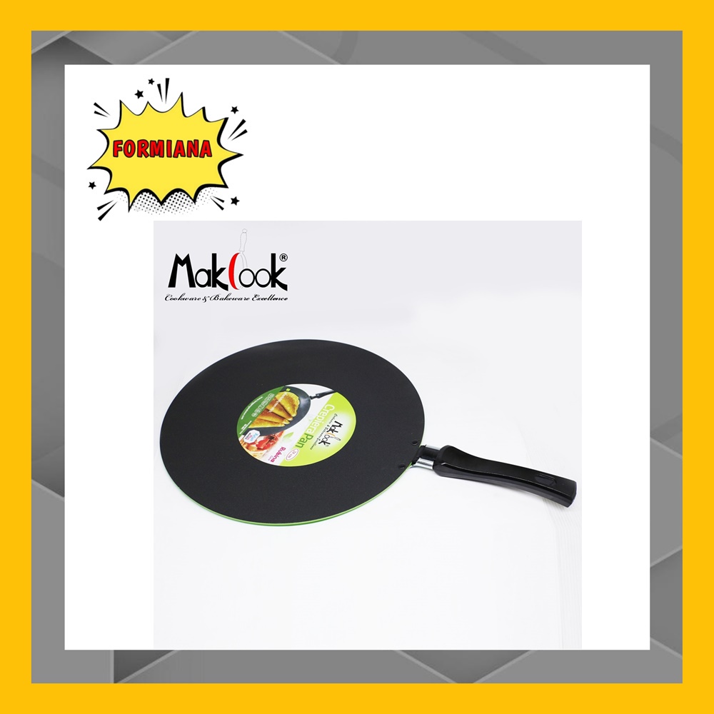 FM - Makcook Wajan Crepes Pan 28 cm | Penggorengan Anti Lengket | Teflon Serbaguna