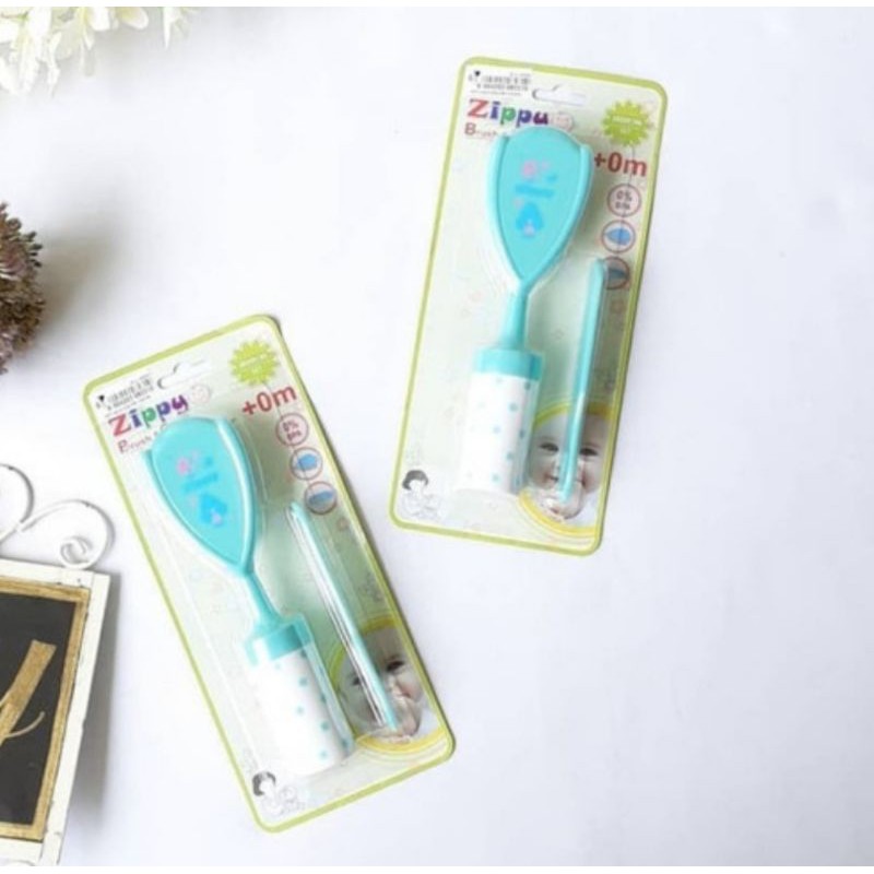 Zippy Brush &amp; Comb Rincing Set Sisir Bayi