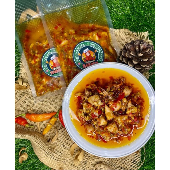 

*TERMURAH & TERENAK* Sambal Cumi Khas Dapur Sarasa