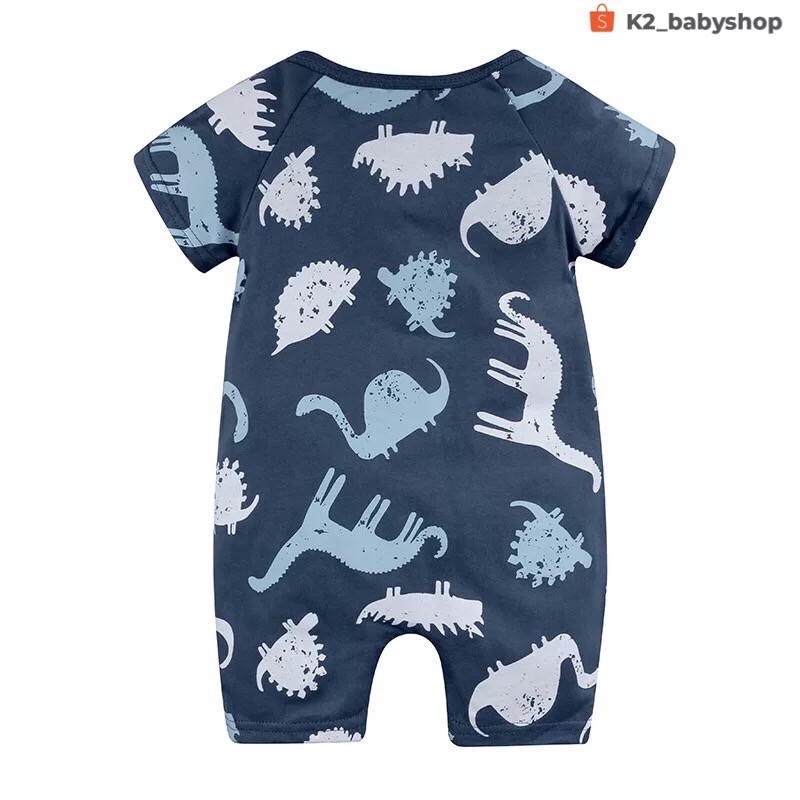 BABY K2 - BABY SHORT ZIPPYSUIT MOTIF DINO KODE 00005