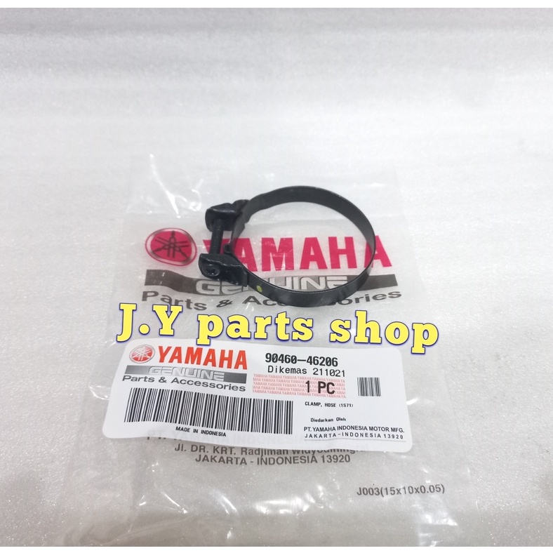 klem kleman clamp karbu karburator ke karet filter jupiter mx 135 lama old original ygp 90460-46206