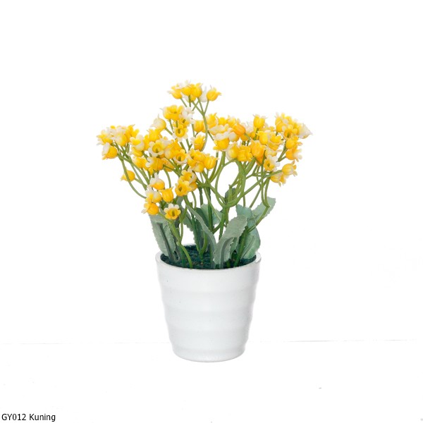 Rangkaian Bunga Plastik Gypsy GY01-Kuning