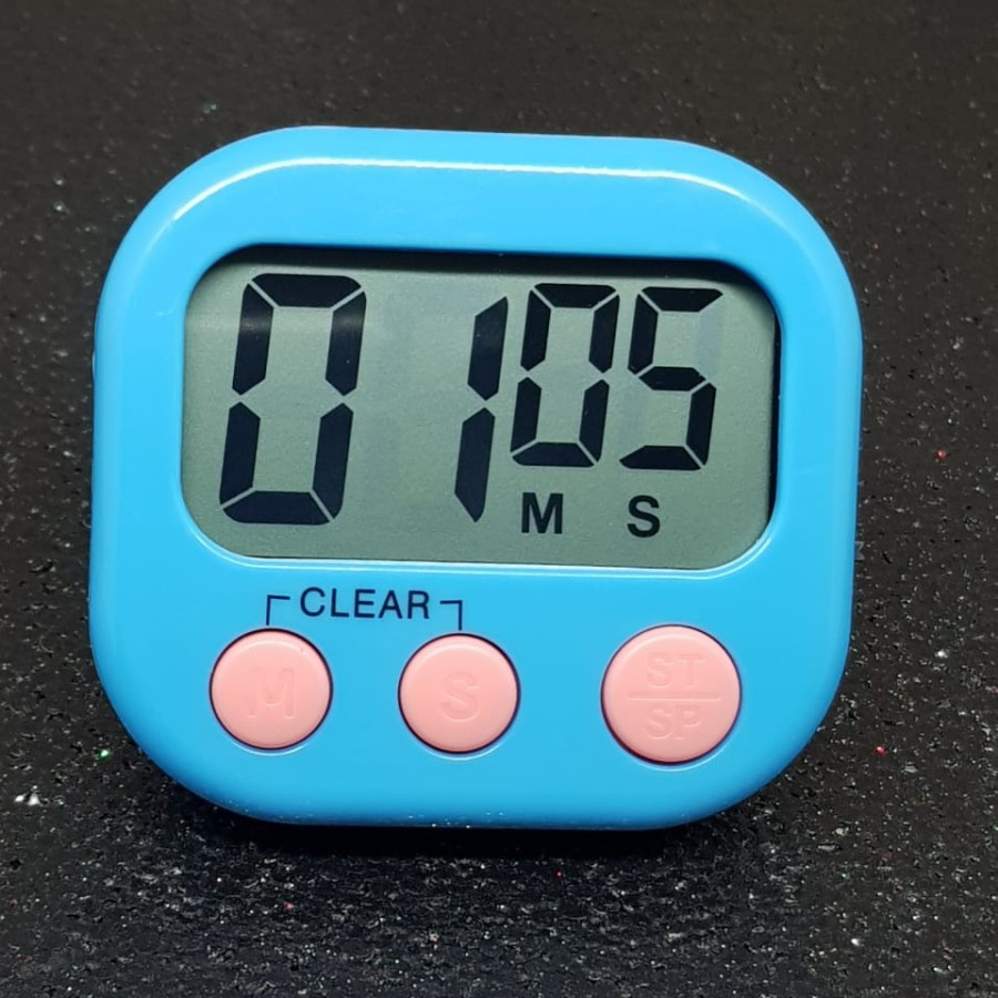 Digital Kitchen Timer Alarm Masak Dapur Belajar Magnet Pengingat Jam Stopwatch Oven