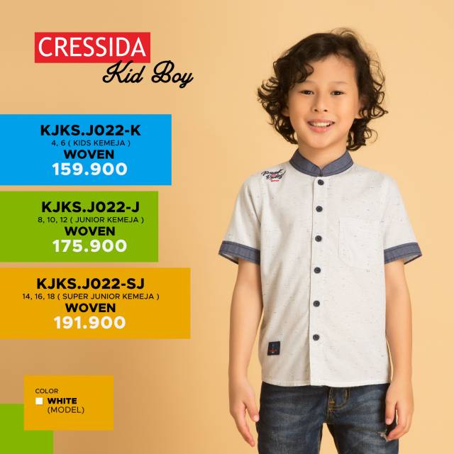 Koko anak | cressida | KJKS.K/J/SJ