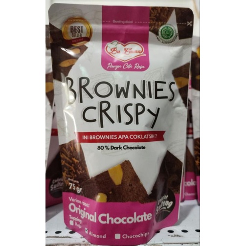 

Brownies Crispy - Oleh oleh Palu