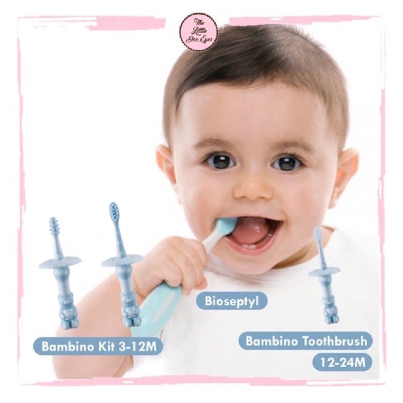 [READY] Bioseptyl Bambino Toothbrush &amp; kit (3-12Months / 12-24Months / 2-6Years)