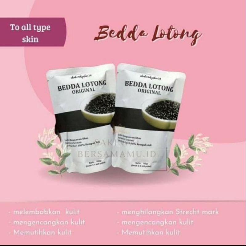 BEDA LOTONG LULUR BUGIS VIRAL PEMUTIH KULIT HERBAL