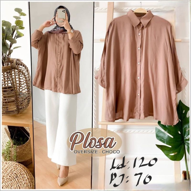 PLOSA BLOUSE/ATASAN JUMBO/BLOUSE JUMBO/JUMBO LD120/BLOUSE BUSUI&amp;BUMIL/KEMEJA JUMBO/BLOUSE KEKINIAN/COD!!!