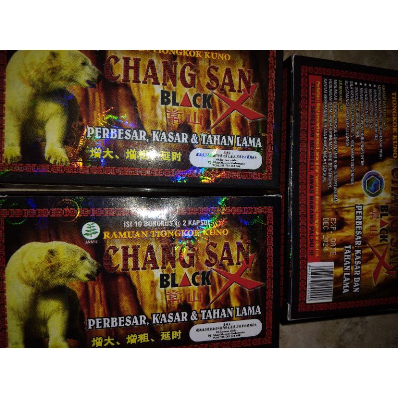 Chang San Black Kapsul Original