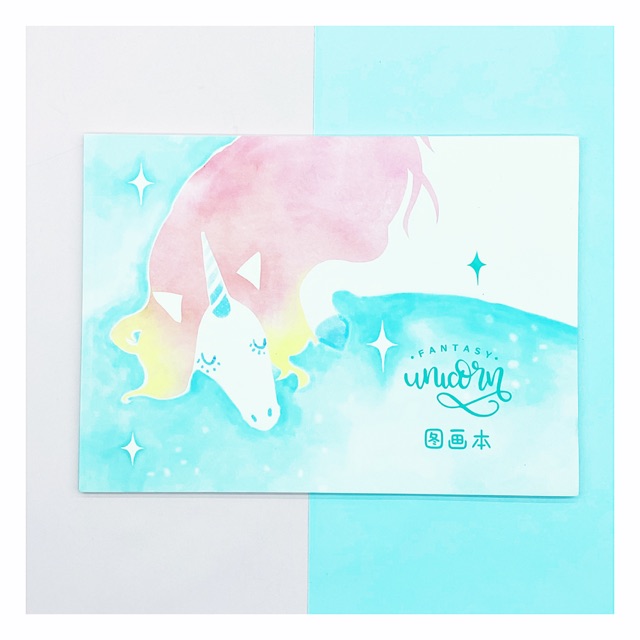 

Buku gambar sketch book unicorn