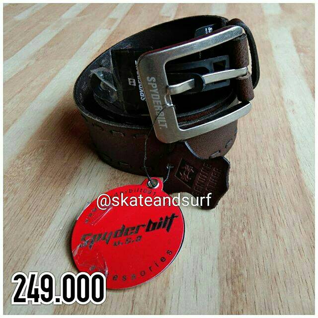 BELT SPYDERBILT KULIT ORIGINAL