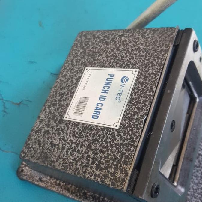 

Produk Terbaik] Mesin Plong Pemotong Pembolong Punch Id Card Name Card Pvc Cutt Cutter - Merk V-Tec